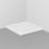 Immagine di Ceramica Dolomite GEMMA 2 piatto doccia quadrato 90 cm in ceramica, colore bianco finitura lucido J526301