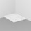 Immagine di Ceramica Dolomite GEMMA 2 piatto doccia rettangolare 100 x 80 x 7 cm in ceramica, bianco J526801