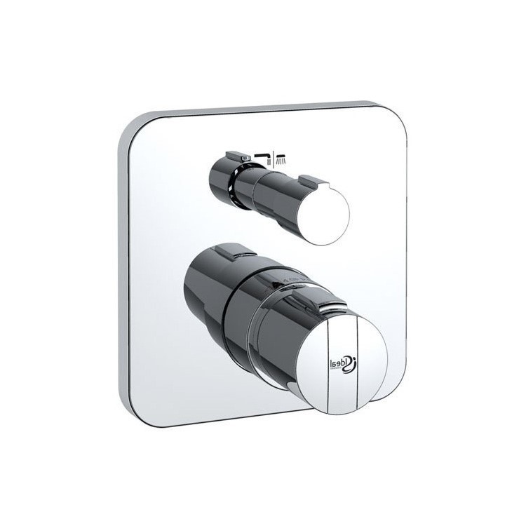 Immagine di Ideal Standard CERATHERM 200 miscelatore termostatico ad incasso individuale per vasca/doccia, con deviatore, cromo A5620AA