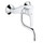 Grohe Eurosmart Miscelatore monocomando per lavello A Muro Bocca 150mm finitura cromo 31509002