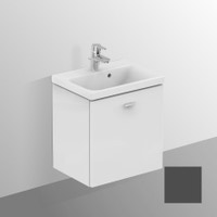 Immagine di Ideal Standard CONNECT SPACE mobile sottolavabo 49 x 51,3 x 37,5 cm, finitura grigio laccato lucido E0312KR