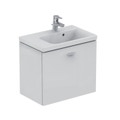 Immagine di Ideal Standard CONNECT SPACE mobile sottolavabo 59 x 51,3 x 37,5 cm, versione sinistra, finitura bianco laccato lucido E0314WG