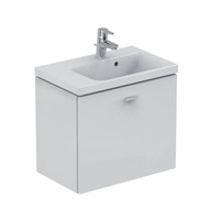 Immagine di Ideal Standard CONNECT SPACE mobile sottolavabo 59 x 51,3 x 37,5 cm, versione sinistra, finitura bianco laccato lucido E0314WG