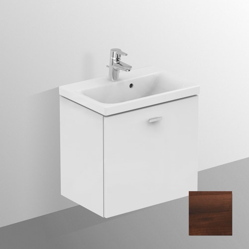 Immagine di Ideal Standard CONNECT SPACE mobile sottolavabo 54 x 51,3 x 37,5 cm, finitura noce scuro E0313SX