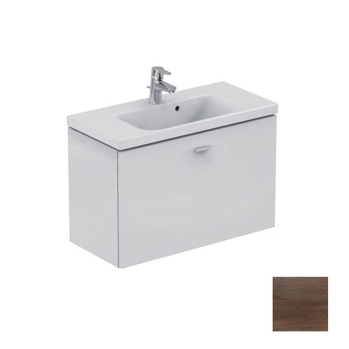 Immagine di Ideal Standard CONNECT SPACE mobile sottolavabo 79 x 51,3 x 37,5 cm, finitura noce scuro E0318SX