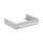 Ideal Standard TONIC II struttura 60 cm per lavabi Top, d'appoggio o come mensola, finitura grigio chiaro laccato lucido R4310FA