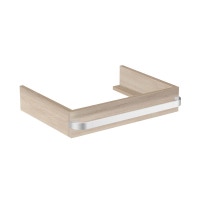 Immagine di Ideal Standard TONIC II struttura 60 cm per lavabi Top, d'appoggio o come mensola, finitura legno miele R4310FF