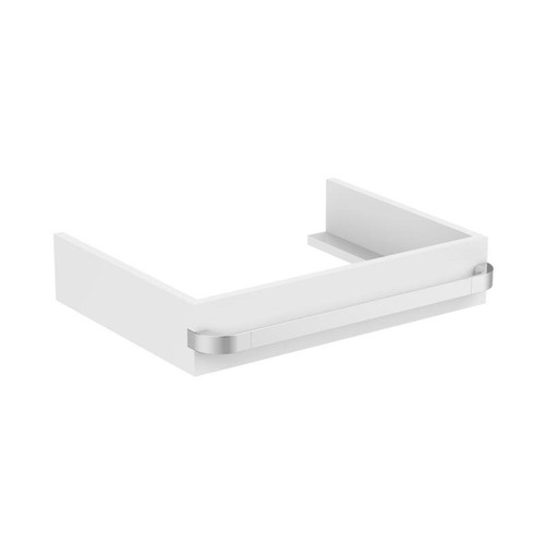 Immagine di Ideal Standard TONIC II struttura 60 cm per lavabi Top, d'appoggio o come mensola, finitura bianco laccato lucido R4310WG