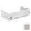 Immagine di Ideal Standard TONIC II struttura 45 cm per lavabo Top o come mensola, finitura cipria laccato lucido R4314FC