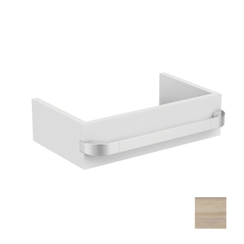 Immagine di Ideal Standard TONIC II struttura 45 cm per lavabi Top o come mensola, finitura legno miele R4314FF