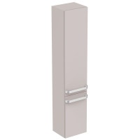 Immagine di Ideal Standard TONIC II mobile a colonna 35 x 173.5 x 30 cm, apertura ante a destra, cipria laccato lucido R4315FC