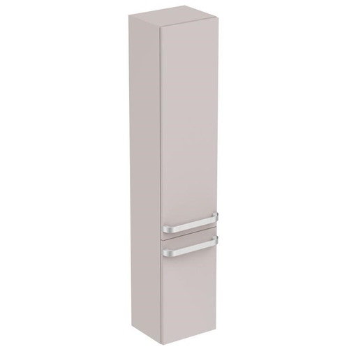 Immagine di Ideal Standard TONIC II mobile a colonna 35 x 173.5 x 30 cm, apertura ante a destra, cipria laccato lucido R4315FC