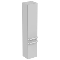Immagine di Ideal Standard TONIC II mobile a colonna 35 x 173.5 x 30 cm, apertura ante a destra, grigio chiaro laccato lucido R4315FA