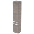 Immagine di Ideal Standard TONIC II mobile a colonna 35 x 173.5 x 30 cm, apertura ante a sinistra, legno grigio R4319FE