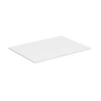 Immagine di Ideal Standard TONIC II Top 60.2 x 1.2 x 44.2 cm per struttura o mobile, bianco laccato lucido R4321WG