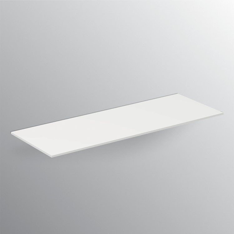 Immagine di Ideal Standard TONIC II Top 120.2 x 1.2 x 44.2 cm per struttura o mobile, bianco laccato lucido R4324WG