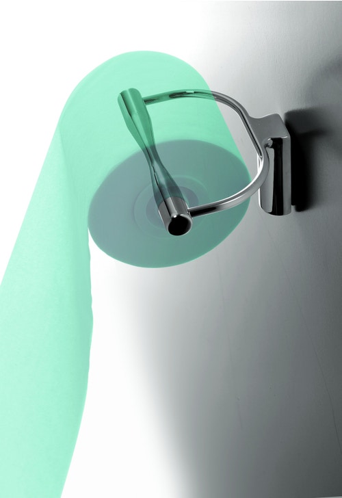 Immagine di Colombo Design LUNA porta rotolo, finitura cromo  B01080CR
