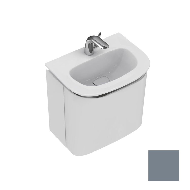 Immagine di Ideal Standard DEA Mobile sottolavabo 500x480x375 mm, Finitura Grigio cenere laccato lucido T7853S2