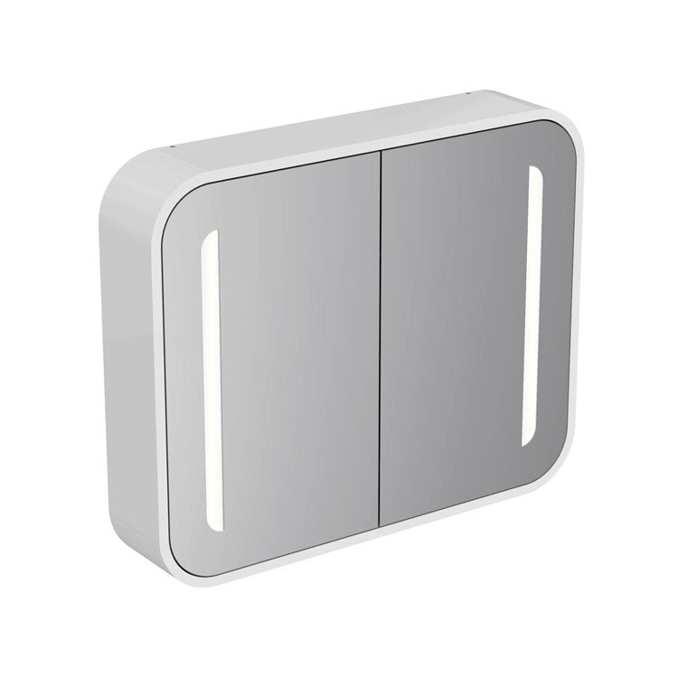 Immagine di Ideal Standard DEA Specchio contenitore  800x650x150 mm, Finitura Grigio cenere laccato lucido T7855S2