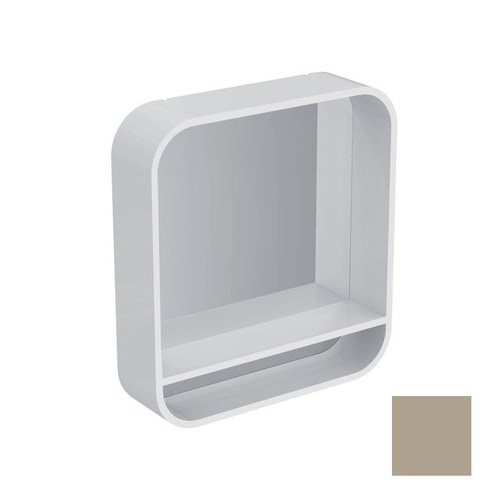 Immagine di Ideal Standard DEA Specchio con mensola 600x650x150 mm, Finitura Belge sabbia T7861S3