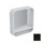 Ideal Standard DEA Specchio con mensola 600x650x150 mm, Finitura Larice scuro T7861S9