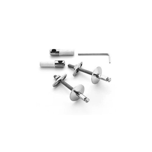 Immagine di Ideal Standard Set (coppia) cerniere in acciaio inox per sedile Active T6391 J4765BJ