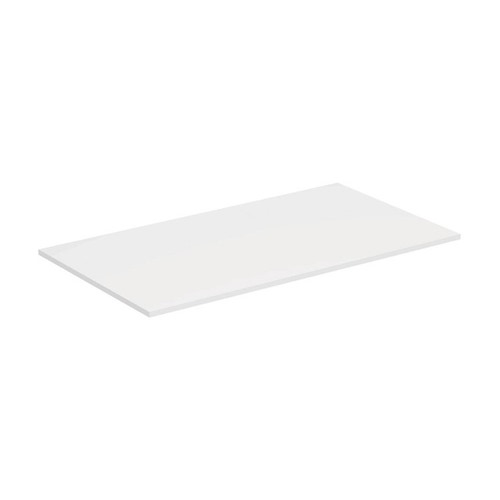 Immagine di Ideal Standard TONIC II Top 80.2 x 1.2 x 44.2 cm per struttura o mobile, bianco laccato lucido R4322WG