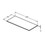 Immagine di Ideal Standard TONIC II Top 100.2 x 1.2 x 44.2 cm per struttura o mobile, bianco laccato lucido R4323WG