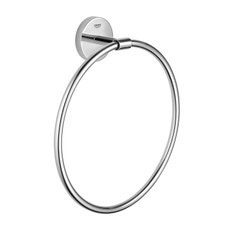 Immagine di Grohe BAU COSMOPOLITAN portasalviette ad anello, fissaggio a vite, finitura cromo 40460001