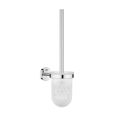 Immagine di Grohe BAU COSMOPOLITAN porta scopino completo, per installazione a parete, finitura cromo 40463001