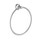 Grohe Essentials Authentic Porta salviette ad anello, finitura cromo 40655001