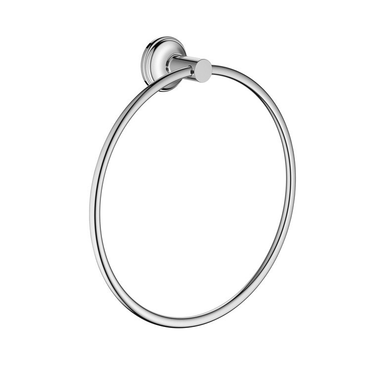 Immagine di Grohe Essentials Authentic Porta salviette ad anello, finitura cromo 40655001