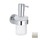 Grohe Essentials Dispenser sapone con supporto, finitura steel 40448DC1