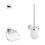 Immagine di Grohe Essentials Set accessori bagno 3-in-1, finitura super steel 40407DC1