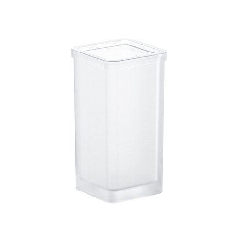 Immagine di Grohe SELECTION CUBE porta scopino di ricambio in vetro 40867000