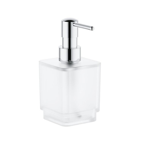 Immagine di Grohe SELECTION CUBE dispenser sapone, capacità 300 ml, finitura cromo 40805000