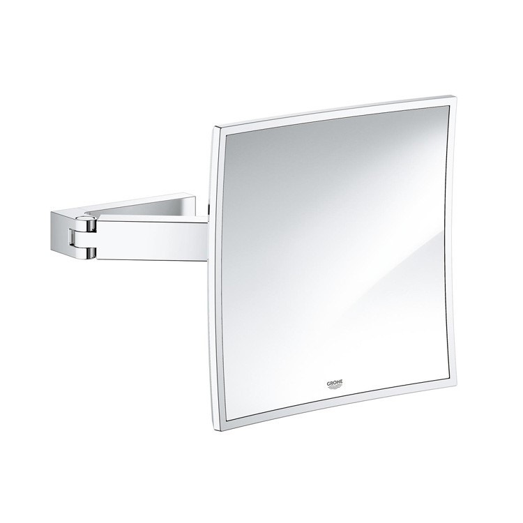 Immagine di Grohe Selection Cube Specchio ingranditore, finitura cromo 40808000