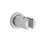 Immagine di Grohe RAINSHOWER supporto a parete per manopola doccia, finitura satinato super steel 27074DC0