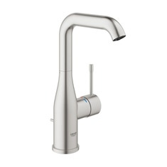 Immagine di Grohe Essence New Miscelatore per lavabo taglia L, finitura super steel 32628DC1