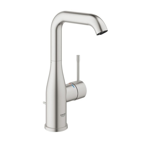 Immagine di Grohe Essence New Miscelatore per lavabo taglia L, finitura super steel 32628DC1