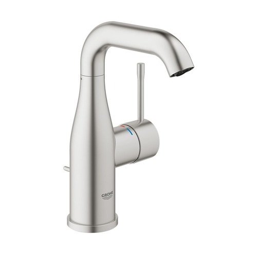 Immagine di Grohe Essence New Miscelatore per lavabo taglia M, finitura super steel 23462DC1