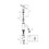 Immagine di Grohe Essence New Miscelatore monocomando per lavabo taglia S, finitura super steel, dischi ceramici da 28 mm 23590DC1