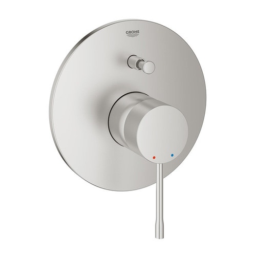 Immagine di Grohe Essence New Miscelatore monocomando per vesca/doccia, finitura super steel 19285DC1