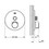 Immagine di Grohe SmartControl Miscelatore monocomando a 1 via, finitura cromo 29144000