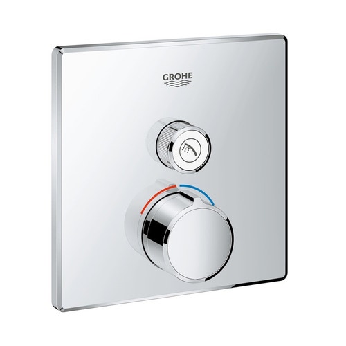 Immagine di Grohe SmartControl Miscelatore monocomando a 1 via, finitura cromo 29147000