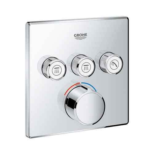 Immagine di Grohe SmartControl Miscelatore monocomando a 3 vie, finitura cromo 29149000