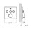 Immagine di Grohe SmartControl Miscelatore monocomando a 3 vie, finitura cromo 29149000