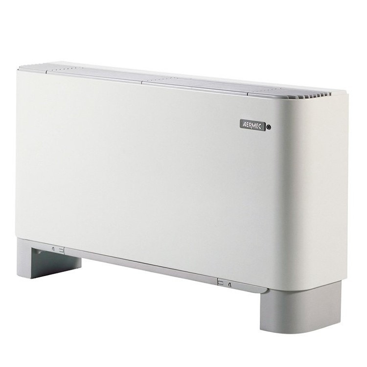 Immagine di Aermec FCX AS Ventilconvettore INVERTER standard con mobile, installazione verticale senza pannello comandi, compatibile con sistema VMF FCXI80AS