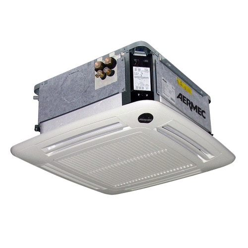 Immagine di Aermec FCLI VL Ventilconvettore INVERTER a cassetta 4 vie per impianto 2 tubi senza valvola interna FCLI42VL