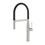 Immagine di Grohe Essence New Miscelatore monocomando per lavello, con doccetta professionale, finitura super steel 30294DC0